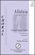 Alleluia SAATB choral sheet music cover